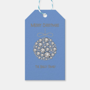 Diamond Ornament Gift Tags