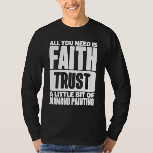 Diamond Painting Design For Artists And Art T-Shirt