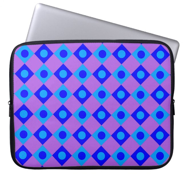 Diamond Pattern #107 Laptop Sleeve (Front)