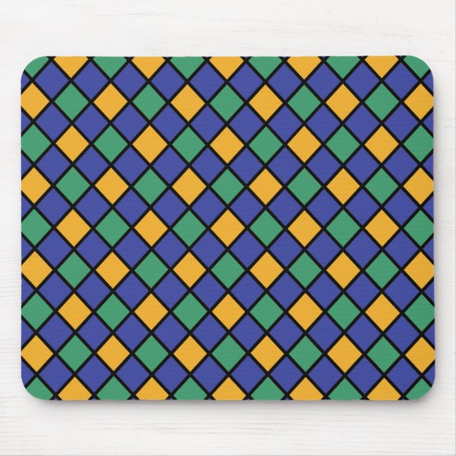 Diamond Pattern #84 Mouse Mat (Front)