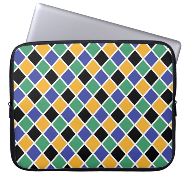Diamond Pattern #88 Laptop Sleeve (Front)