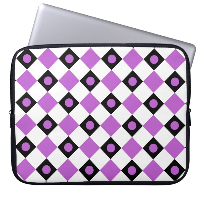 Diamond Pattern #91 Laptop Sleeve (Front)