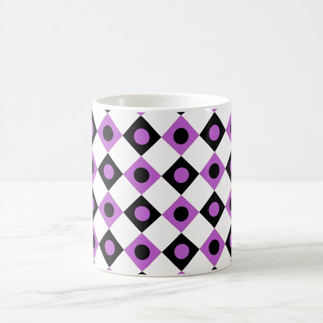 Diamond Pattern #92 Coffee Mug (Center)
