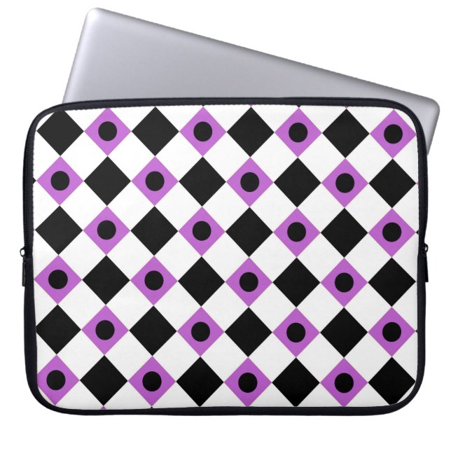 Diamond Pattern #94 Laptop Sleeve (Front)