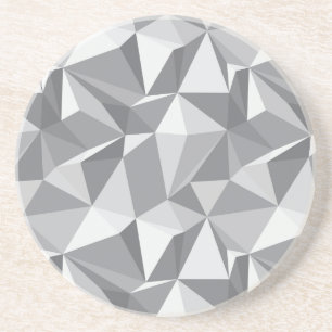 Diamond Pattern - Abstract Polygon Coaster