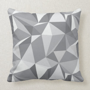 Diamond Pattern - Abstract Polygon Cushion