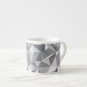Diamond Pattern - Abstract Polygon Espresso Cup
