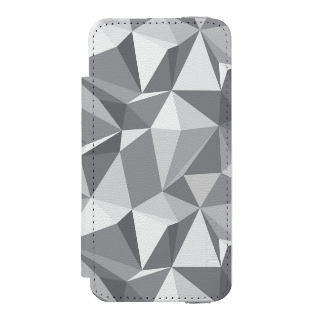 Diamond Pattern - Abstract Polygon Incipio iPhone Wallet Case (Folio Front)