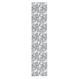 Diamond Pattern - Abstract Polygon Short Table Runner