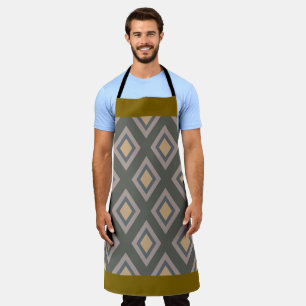 Diamond Pattern Apron