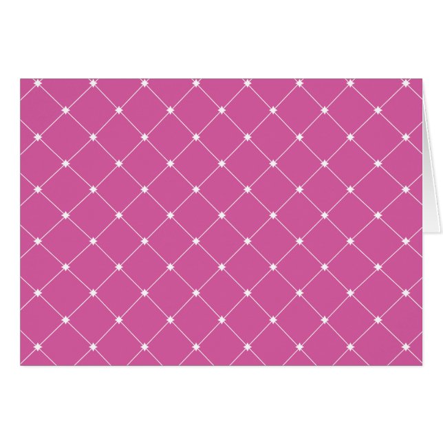 Diamond Pattern Card (Front Horizontal)