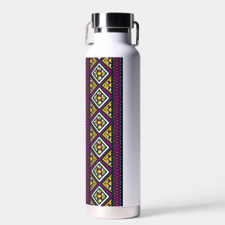 diamond pattern design, ankara water bottle