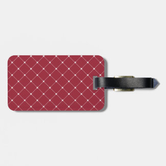 Diamond Pattern Luggage Tage Tag