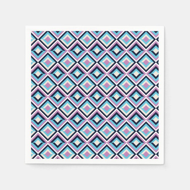Diamond pattern napkin (Front)