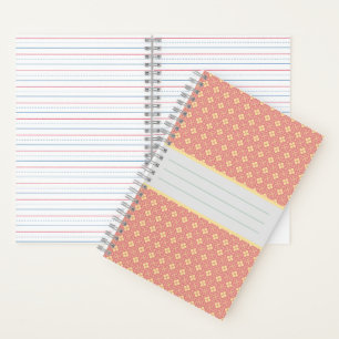 Diamond Pattern Rosé Notebook