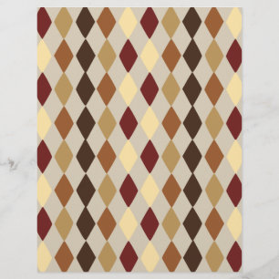 Diamond Pattern Scrapbook Paper