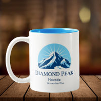 Diamond Peak Nevada Lake Tahoe ski resort souvenir