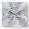 Diamond Personalised 60th Anniversary Gifts CLOCK