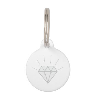 Diamond Pet Tag