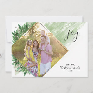 Diamond Pine   Christmas Photo Card