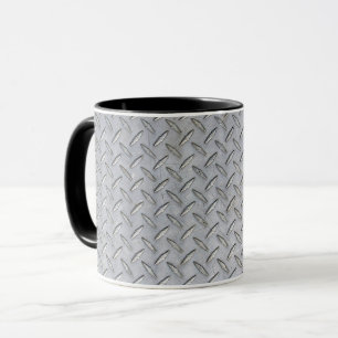 Diamond Plate Design Coffee Mug