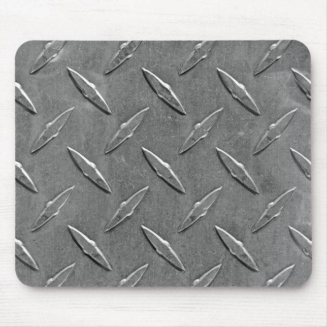 Diamond Plate Mouse Mat (Front)