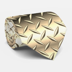 Diamond Plate  neck tie
