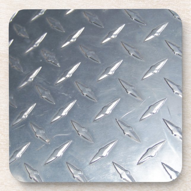 Diamond Plate Photo Coaster (Front)
