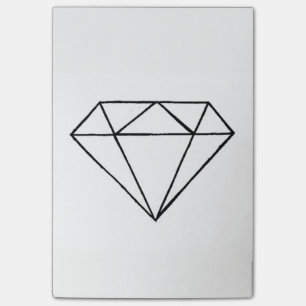 Diamond post it post-it notes