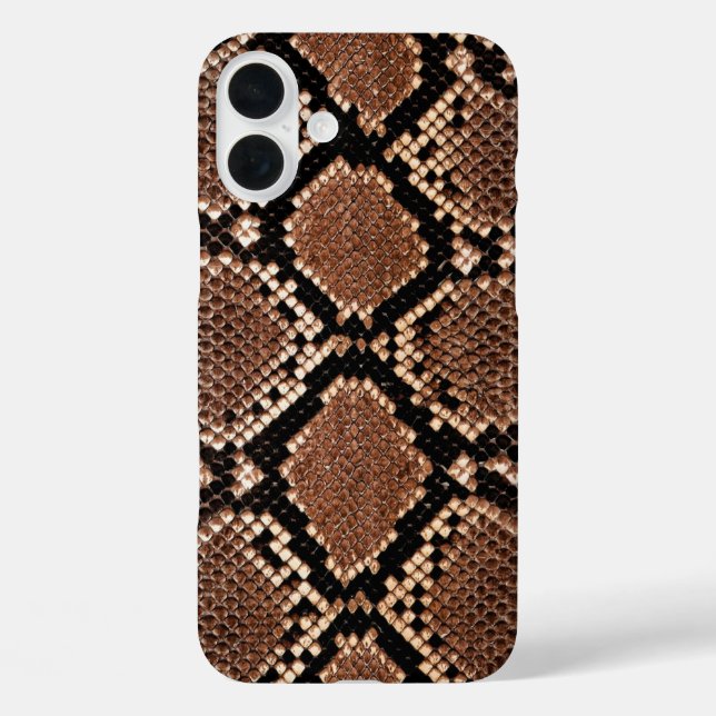 Diamond Rattlesnake Snake Skin Case-Mate iPhone Case (Back)
