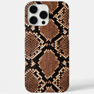 Diamond Rattlesnake Snake Skin iPhone 16 Pro Max Case