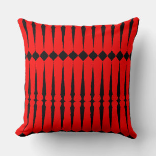 Diamond Red Ties Novelty Cushion