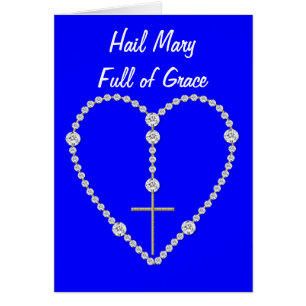 Diamond Rosary - Hail Mary Full of Grace