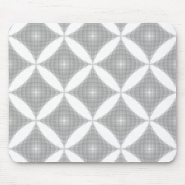DIAMOND SHAPED ABSTRACT PATTERN MOUSE MAT (Front)