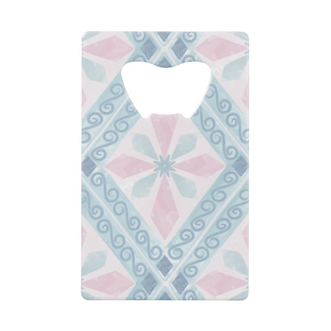 diamond shaped blue pattern (Front)