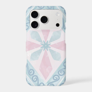 diamond shaped blue pattern