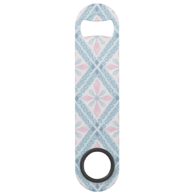 diamond shaped blue pattern (Front)