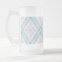 diamond shaped blue pattern