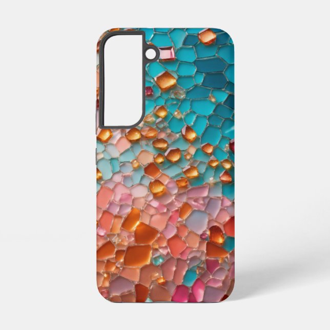 Diamond Shards World Samsung Galaxy S22 Case (Back)
