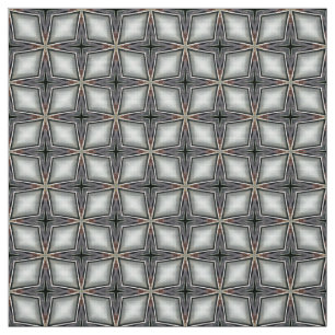 Diamond silver tile pattern Upholstery Fabric