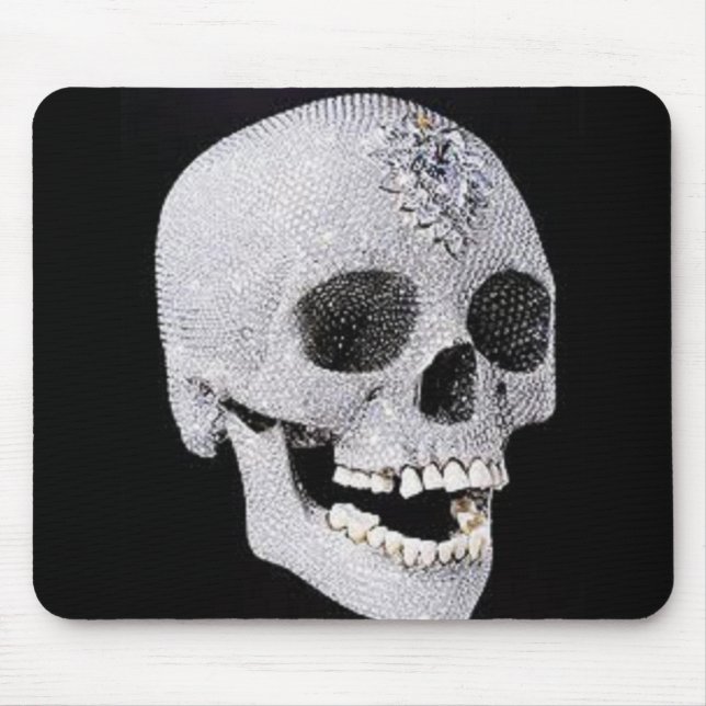 Diamond skull product mouse mat (Front)