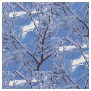 Diamond Snow Fabric