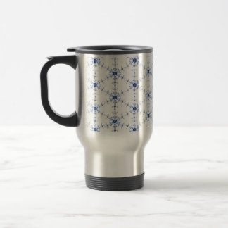 Diamond Snowflake Pattern Beer Stein