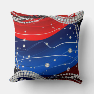 Diamond Sparkle Luxury Background Cushion