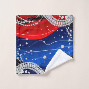 Diamond Sparkle Luxury Background Wash Cloth