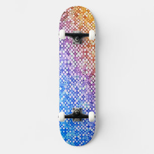 Diamond Sparkle Ombre    Skateboard