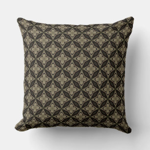 Diamond Star on Dark Stone Color Design Cushion