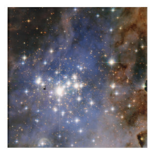 Diamond Stars in Carina Nebula Hubble Space Acrylic Print