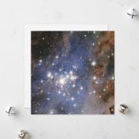 Diamond Stars in Carina Nebula Hubble Space