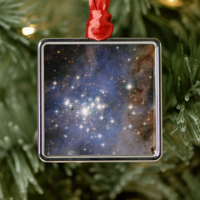 Diamond Stars in Carina Nebula Hubble Space Metal Tree Decoration (Tree)